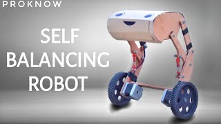 Diy Arduino Based Self Balancing Robot  PROKNOW [upl. by Jeaz]