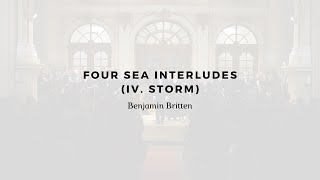 Benjamin Britten Four Sea Interludes IV Storm [upl. by Mailiw]