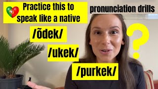 European Portuguese Pronunciation practice Improve pronunciation with question words [upl. by Estrellita]