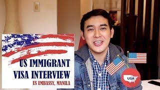 US VISA APPLICATION US Embassy Interview Experience  Tips for Filipinos [upl. by Flower]