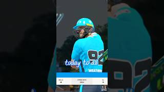 BBL 14 ADELAIDE STRIKERS VS HOBART HURRICANES shorts cricket bblt20 [upl. by Lustig]