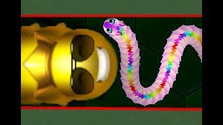 Wormaxio THE BEST WORM IN THE GAME  BIGGEST WORM Epic Wormaxio Gameplay Funny wormaxio moments [upl. by Sallie]