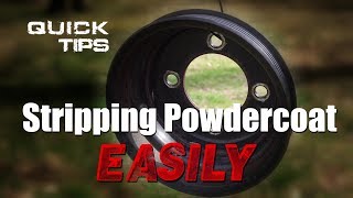 The Easiest Way To Remove Powder Coat [upl. by Peters]