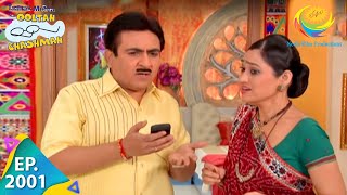 Taarak Mehta Ka Ooltah Chashmah  Episode 2001  Full Episode [upl. by Cornelle165]