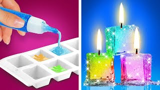 IDEAS MUY FÁCILES PARA HACER VELAS [upl. by Vitia]