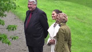 Crown Princess Victoria At Nordic Museum Annual Meeting [upl. by Yamauchi]