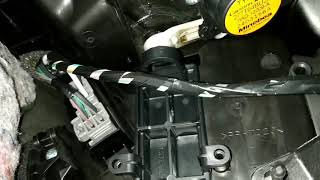 Qashqai J11 Pollen Cabin Filter change [upl. by Thirion130]