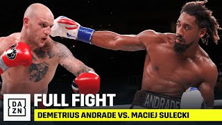 FULL FIGHT  Demetrius Andrade vs Maciej Sulecki [upl. by Iy874]