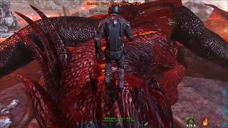 ARK Official PVE The Island  Solo all 3 Island Alpha Bosses with 1 Deino [upl. by Teews895]