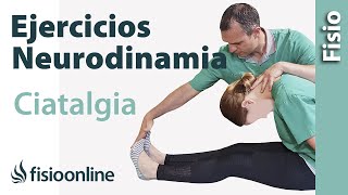 Ejercicios neurodinámicos para la ciática o ciatalgia [upl. by Wandis]