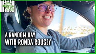 A Random Day With Ronda Rousey and Her Sister Julia [upl. by Adalie]