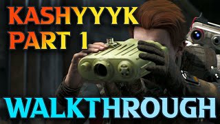 Star Wars Jedi Fallen Order Kashyyyk Walkthrough Part 1  Imperial Refinery Explored [upl. by Lev243]