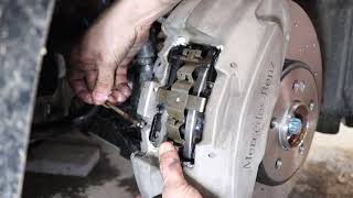 Mercedes C300 W205 Sport Brakes Replacement [upl. by Anaidni]