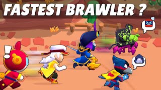 BRAWL STARS ALL TRIOS FASTEST BRAWLER [upl. by Ttenyl546]