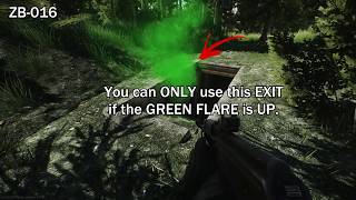 ZB016 Exit Location Woods With Map  Escape From Tarkov [upl. by Anialed]