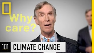 Climate Change 101 with Bill Nye  National Geographic [upl. by Marden]