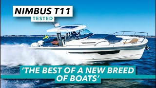 Nimbus T11 test drive and review  The best of a new breed of boats  Motor Boat amp Yachting [upl. by Oijres]