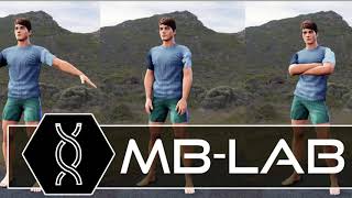 MBLAB  Amazing Human Generator For Blender [upl. by Septima262]