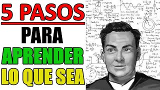 Cómo Aprender TODO Lo Que QUIERAS TÉCNICA FEYNMAN 5 PASOS [upl. by Cissej]