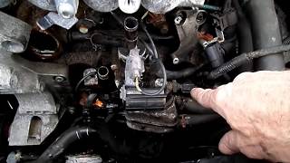 Vw 2 0L Crankshaft Sensor Removal [upl. by Teeter]