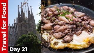 Barcelona Food Tour at LA BOQUERIA and Sagrada Familia  Barcelona Spain Travel Guide [upl. by Proulx68]