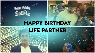 Happy birthday Life partner 🥰 Lover birthday mashup WhatsApp status tamil 😘 [upl. by Celle]