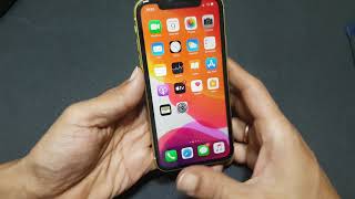 iPhone 11 how to switch off and Restart [upl. by Lyrradal603]