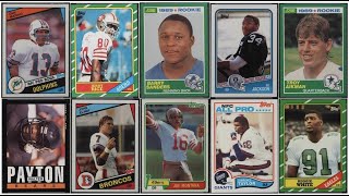 The 20 Most Valuable Football Cards from the 1980s [upl. by Tawney833]