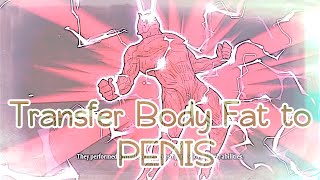 Transfer body fat to penis subliminal frequency [upl. by Brittain]