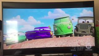 Lightning McQueens Big Crash  Pixar Cars [upl. by Osmo]