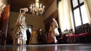 Learn how to dance the Minuet  Venice Carnival 2014 [upl. by Celestyn550]