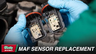 How To Clean amp Replace an MAF Sensor Mass Air Flow Sensor [upl. by Sanfourd]