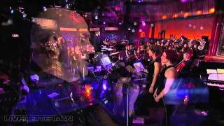 Peter Gabriel  Mercy Street Live on Letterman [upl. by Nueovas]