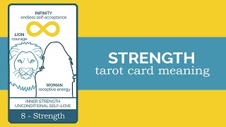 Strength Tarot Card Reading and Meaning [upl. by Gaylor]