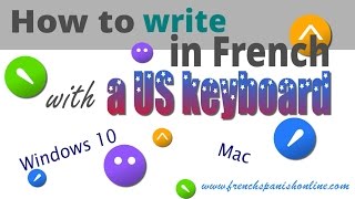 How to write in French with a US keyboard [upl. by Schulze]