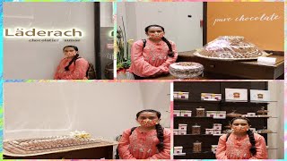 Visit to Läderach North America Bigg Chocolate Showroom  Laderach at Dubai Mall [upl. by Hyacintha]