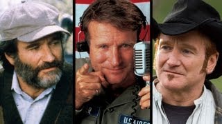 Top 10 Robin Williams Performances [upl. by Arretak]