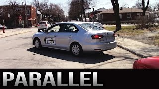 How To Easy Parallel Parking Curb Parking  Version 20 [upl. by Atteuqahs806]