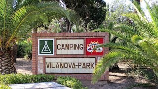 Camping Vilanova Park in Vilanova i la Geltrú September 2017 [upl. by Anderea918]