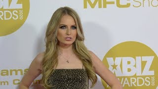 Scarlett Sage 2020 XBIZ Awards Red Carpet Fashion in 4K [upl. by Rexer86]