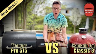 Traeger vs Kamado Joe Baby back ribs head to head which grill is BEST [upl. by Yenroc]