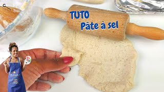 Comment faire de la pâte à sel  recettepateasel pateasel [upl. by Feldman734]