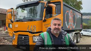 Essai du camion de chantier Renault C440 [upl. by Akemot]