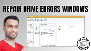 How to Repair Drive Errors Windows 10  Simple Steps 2025 [upl. by Ardnuhsor]