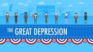 The Great Depression Crash Course US History 33 [upl. by Vernita]