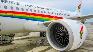 TRIP REPORT  Tibet Airlines 西藏航空 Economy  Airbus A319neo  Xian 西安 XIY  Lijiang 丽江 LJG [upl. by Alleyne826]