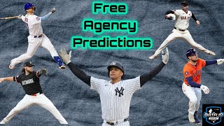 20242025 MLB Free Agent Predictions [upl. by Esinert317]