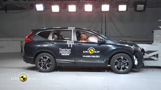 Euro NCAP Crash Test of Honda CRV 2019 [upl. by Cita]