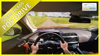 POV Drive  Jaguar FPace 2018 250 PS 25t  Onboard Test Drive pure driving [upl. by Ramiah]