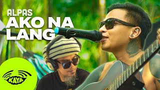 Alpas Tatot and Dhyon  quotAko Na Langquot by Zia Acoustic Cover w Lyrics  Kaya Camp [upl. by Labannah]